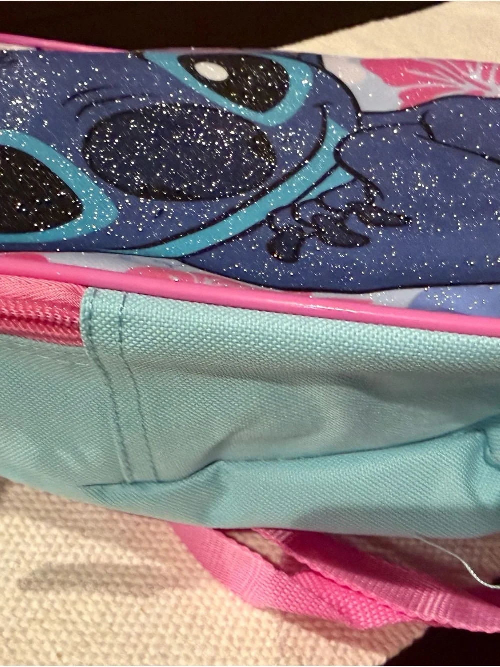Disney Pink and Blue Stitch Kids Backpack *NWT